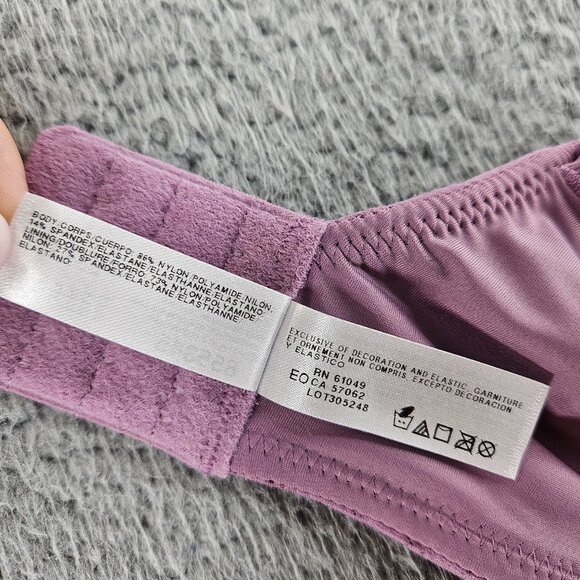 Wacoal Bra Womens 36D Purple Lace Underwire Padded 855345 Full Coverage‎ Support - Picture 9 of 14